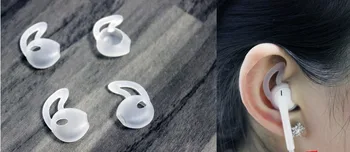 3 чифта Прозрачни Силиконови Слушалки Earpods Ръководство За Подмяна на Ушни Притурки Възглавници-Тапи За Уши За I5/6S/5S/7S AIR Headpods