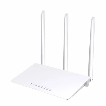 300 Mbit/s, 2.4 Ghz Безжична Домашна WiFi-рутер с антена 3*3dBi, 3*10/100 Mbit/s, LAN порт, 1*10/100 Mbit/s, WAN порт, Безжичен рутер
