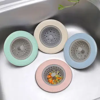 4 Цветни Дренажни тапи за кухненски мивки, Филтри, Тапата за източване на вана, Сливная накрайник за мивка, възвратна филтър, Мрежа за събиране на косата, аксесоар