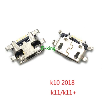 50 бр. за LG K10 2018 K11 K11 Plus Micro USB включете кабел за зареждане порт Конектор Изход
