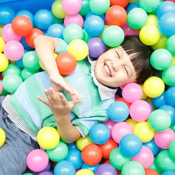 50 бр/пакет Спортен топката на открито, цветни мек воден басейн, топката с океанска вълна, забавни играчки за малки деца, екологични балон за облекчаване на стреса