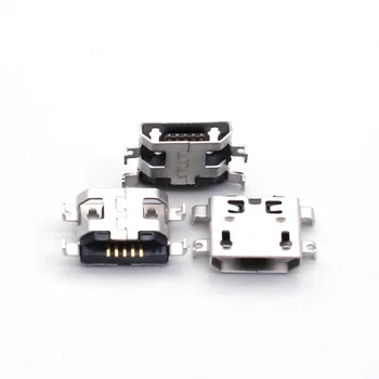 50шт 5-пинов Mini Micro usb конектор за зареждане конектор за порт за зареждане на Lenovo S720 A298T S890 S880 P700 A710E