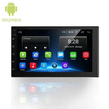 7-Инчов автомобилен универсален навигатор Android, сензорен екран мобилен телефон, Bluetooth, силна навигация, автомобили Машина с голям екран