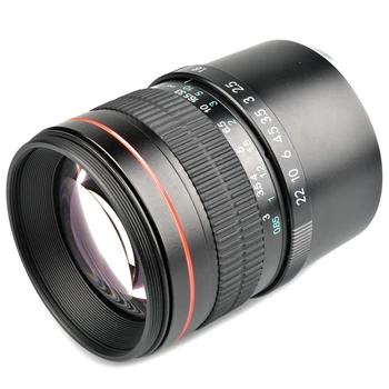 85 mm Обектив с голяма бленда F1.8 с фиксирана акцент върху микро-разстояние, обектив с ръчно фокусиране, обектив за камери Sony