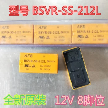 AFE Абсолютно нов оригинален BSVR-SS-212L 12 В нормално разомкнутое електромагнитно реле за постоянен ток, 8-пинов