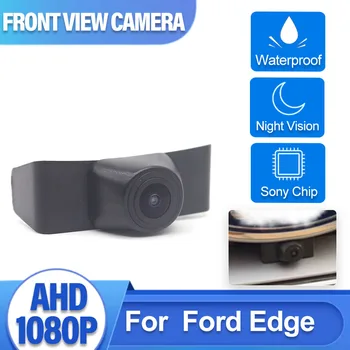 AHD Водоустойчив CCD широкоъгълен нощно виждане висококачествено рибено око решетка с логото на Ford Edge 2015 2016 2017
