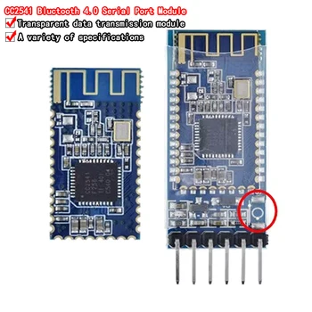 AT-09 HM-10 Android, IOS МОЖНО 4.0 модул Bluetooth за arduino CC2540 CC2541, съвместим с последователни безжичен модул