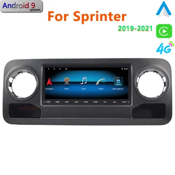 Android за Mercedes Benz Sprinter 2019-2021 CarPlay, автомобилното радио, GPS навигация, Bluetooth, стерео уредба, WiFi, авто мултимедиен плеър