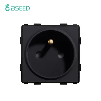 BSEED Стенни розетки от френски тип, контакти, функционален ключ, електрически контакт 250 В 16-И, резервни части 