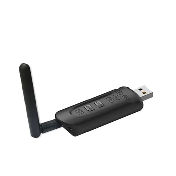 Bluetooth 5,0 Аудиопередатчик USB ключ aptX HD/LL Ниска Латентност БТ 5,0 3,5 мм Жак AUX вход RCA Безжичен Адаптер и Микрофон за ТЕЛЕВИЗОР, PC, PS4