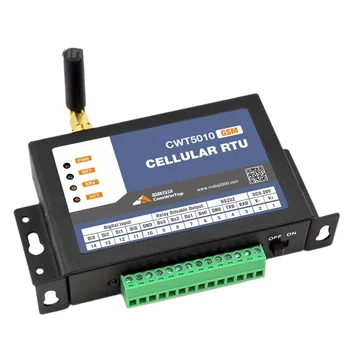 CWT5110 4 цифрови входа и 4 изхода, 2g, 3g и 4g безжичен пулт за дистанционно управление на Gsm Rtu sms-аларма