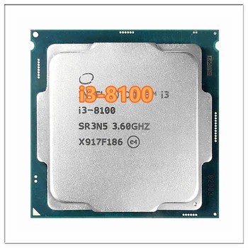 Core i3-8100 Четириядрен процесор i3 8100 с честота 3.6 Ghz, четырехпоточный процесор 6M 85 ВАТА LGA 1151