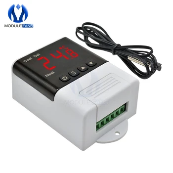 DTC1200 AC 110V 220V цифров термостат, температурен регулатор за аквариумни риби, инкубаторный контролер, терморегулятор