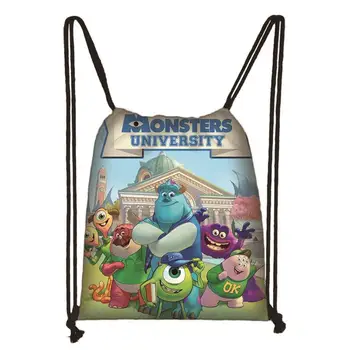 Disney Monsters University Чанта от съвсем малък с принтом за момчета и момичета, чанта за съхранение, всекидневни раница за тийнейджъри, детска чанта за книги, подарък