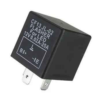 EE support 3-Пинов Комплект Реле Светлини Двигателя на колата CF13 За Определяне led подсветка Hyper Flash Blink се Продава