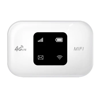 HFES 4G Mifi Джобен Wifi Рутер 150 Mbps на 2,4 G Wifi Авто Мобилен Wifi Безжична Точка за Достъп Със Слот за Сим-карта 3000 mah Портативен Wifi