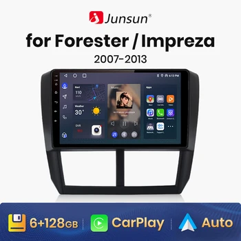 Junsun V1 AI Voice Безжичен CarPlay Android Авторадио за Subarufor ester 3 SH Impreza 200 4G Автомобилен Мултимедиен GPS 2din авторадио