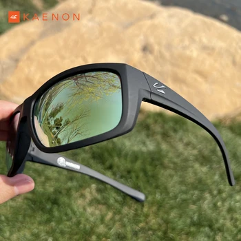 Kaenon Златни огледално поляризирани Слънчеви очила 2023, Новост TR90, Фирмен дизайн frame Me дамски Слънчеви очила за шофиране и Риболов UV400