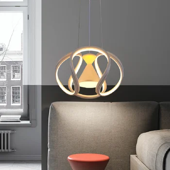 Led окачен лампа Nordic Simple условия за Хранене с шест регулировками яркост, лампа за бар в ресторант, дневен тракт, творческа личност
