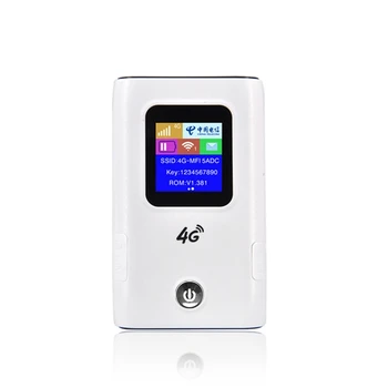 MF905C LTE 4G WIFI рутер Преносим 6000 mah TDD FDD Безжична Точка за достъп 150 Mbps, Джобен мобилен модем CAT4