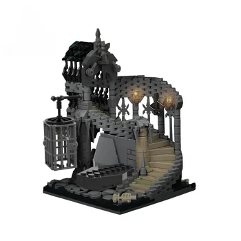 Moc Творчески строителни блокове играчка Класическа игра на Дракона и тъмницата Модел вампирского подземия Момче пъзел Подарък за празниците