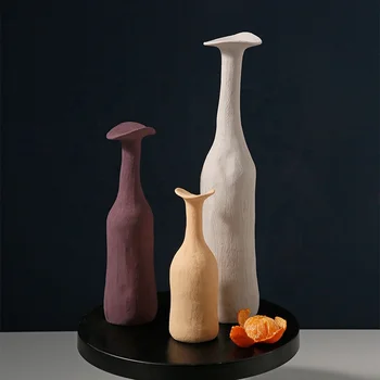 Mordern Европейската керамични Висока ваза Керамични скандинавските вази за домашен декор
