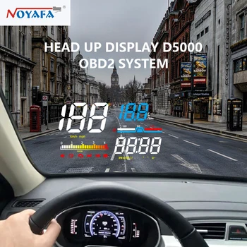 NOYAFA NF-D5000 led авто централен дисплей, проекторът на предното стъкло, HUD, сот, Скоростомер за електронни аксесоари