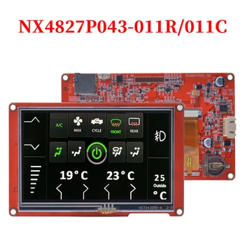 Nextion 4.3-Инчов Капацитивен/Резистивен Сензорен Екран NX4827P043-011R/011C TFT HMI LCD Дисплей Модул за Електрически Компоненти