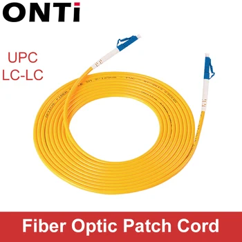 ONTi LC UPC-LC UPC Simplex един режим оптичен кабел от PVC 2,0 mm 3.0 мм, свързващ оптичен свързващ кабел fibra optica