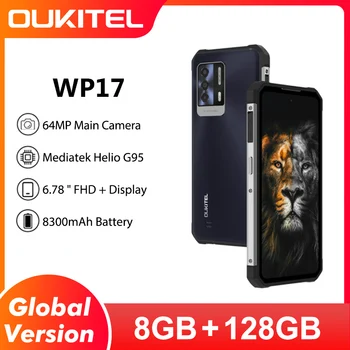 Oukitel WP17 Издръжлив смартфон 8 GB 128 GB NFC 6,78 