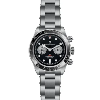 PAGANI DESIGN 2023 Нов мъжки часовник Panda Луксозни кварцови часовници за мъже, спортен хронограф, сапфир стъкло, водоустойчивост 100 метра