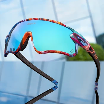 SCVCN Нови поляризирани Колоездене, очила с UV400 Велосипедни очила Мъжки, дамски Спортни очила за бягане, каране на ски, очила за каране на планински велосипед