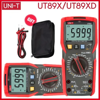UNIT UT89X UT89XD Професионален цифров мултицет True RMS NCV 20A Ток AC DC Волтметър Цифров електрически тестер