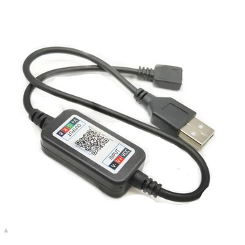 USB RGB Bluetooth-съвместим контролер Музикален Bluetooth контролера за smd 5050 3528 5630 RGB led лента