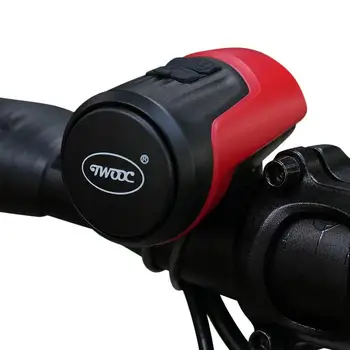 USB Акумулаторна велосипед, мотоциклет, електрически клаксон, силен сигнал на кормилото на разговор, анти-кражба Водоустойчиви аксесоари за велосипеди