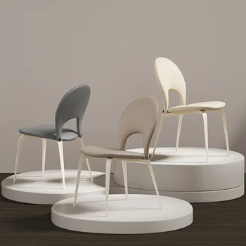 Wingback Nordic Light, луксозен стол за дневна, Железни Столове, Модерна и Релаксираща Метални Мебели Sillas Nordicas Средата на века
