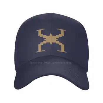 Xaurum (КСАУР) Деним шапка с логото на най-високо качество, бейзболна шапка, вязаная капачка