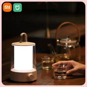 Xiaomi Mijia 3 в 1, Разделени лампа за къмпинг, приложението Smart Ambient Control, фенерче с плавно затъмняване, нощна светлина за външно осветление
