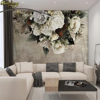beibehang потребителски фотообои за стени 3d Романтичната картина на рози цвете дневна спалня стенни хартия papel de parede