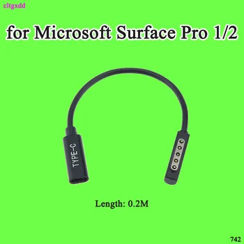 cltgxdd USB Type C Източник на захранване на зарядно устройство, адаптер, Кабел за зареждане на Microsoft Surface Pro 1/2 12V 3.6 A за зареждане на PD