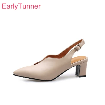 Абсолютно нови модни абрикосово-сиви дамски ежедневни сандали, дамски обувки на висок ток ES912, големи малки размери 10 28 43 46