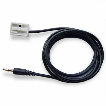 Авто Aux кабел 3.5 мм MP3 Музикален аудио допълнителен адаптер за BMW E60 E63 E6 N3 N8