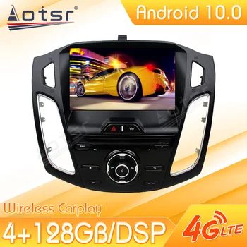 Авто Мултимедиен Стереоплеер Android 10 За Ford Focus 2012-2019 Магнитола Видеорекордер Авто GPS Navi Главното Устройство Без 2Din 2 Din