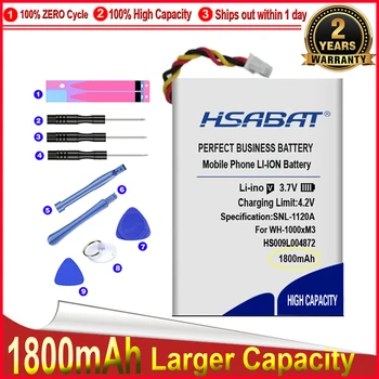 Батерия HSABAT 0 цикли за TOMTOM GPS G930 G930T A8 MP5 Електронна книга Go 530 Live, 630 630T 720 730 730T VF8 AHL03714100 HS009L004872