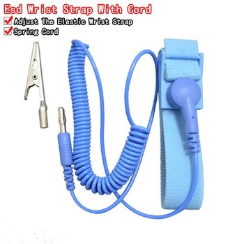 Безжичен скоба, Антистатични Антистатични ESD гривни, маншет, битови кабели за електрозахранване, служител на IC PLCC