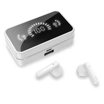 Безжични слушалки S20, съвместими с Bluetooth V5.2, на стерео слушалки Hi-Fi, слушалка хендсфри IPX5, водоустойчив, защитен от пот B36A