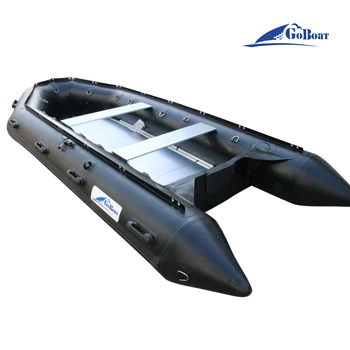 Безплатно в САЩ /CA 6 9 12 души Алуминиев пол Калпав сал Надуваема лодка за риболов PVC