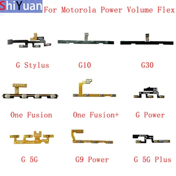 Бутон за Регулиране на силата на Звука на Хранене Flex За Motorola Moto G Stylus G10 G30 One G Fusion Power G9 Power G5G Резервни Части За Гъвкав захранващ Кабел