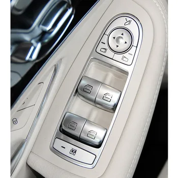 Бутон за превключване стеклоподъемника вътрешността на колата за Mercedes Benz C class W205 C180 C200 C260 C300 C63 W204