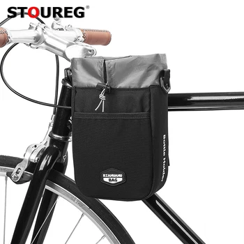 Велосипедна Чанта МТБ Bike Чанта За Бутилка Колоездене Велосипедна Рамка Чанта Сензорен Екран, Телефон Чанта За Велосипед